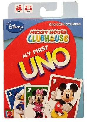 DISNEY Mickey Mouse Clubhouse My First Uno
