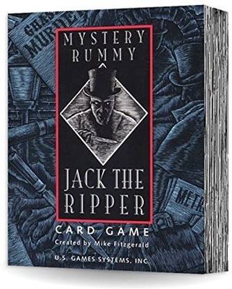 US Games Mystery Rummy Jack The Ripper Strategy & War Board Game