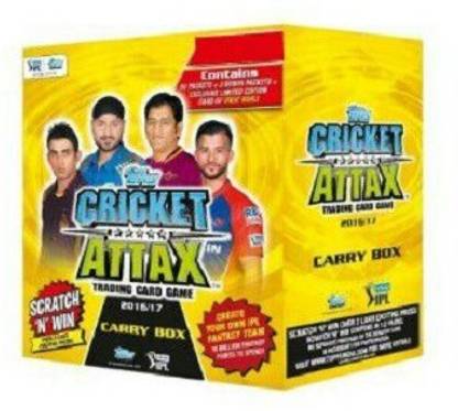 Topps CRICKET ATTAX CARRY BOX