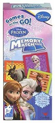 DISNEY Frozen Memory Match Strategy & War Board Game
