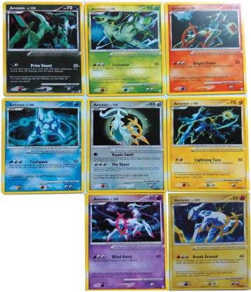 POKEMON Card Arceus Collectionaires (11 Card Set)