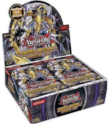 Konami Yugioh Hidden Arsenal 6 Omega Xyz Booster Box 24 Packs