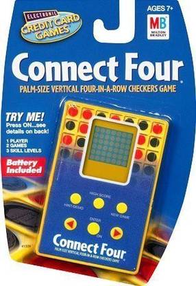 Hasbro Electronic Connect Four Credit Card Game