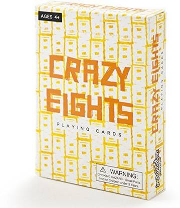 Imagination Generation Crazy Eights Illustrated Strategy & War Board Game