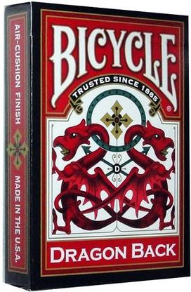 Bicycle Dragon Back Playing Cards (RED) Edition Poker Magic Deck