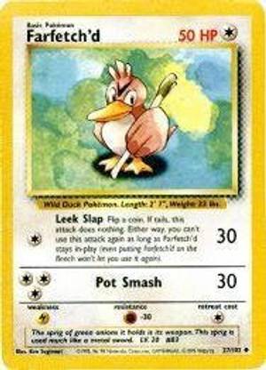 POKEMON Farfetch'D Basic 27