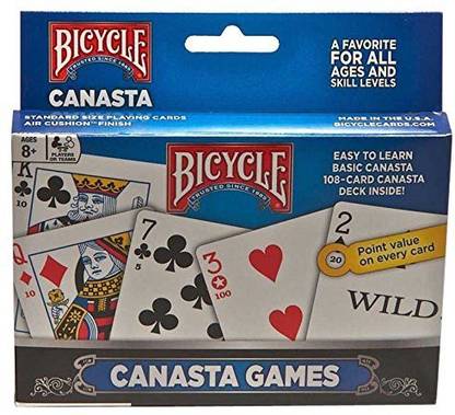 Bicycle Canasta Games Playing Cards