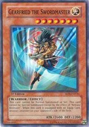 Yu-Gi-Oh! Gearfried The Swordmaster (Sd5En016) Structure Deck 5