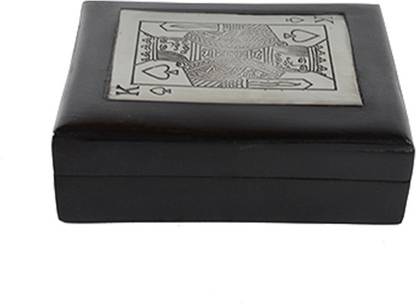 Craftuno Handcrafted Wooden Playing Card Box