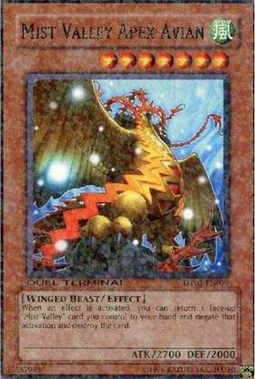 Yu-Gi-Oh! Yu-Gi-Oh! - Mist Valley Apex Avian (DT02-EN079) - Duel Terminal 2 - 1st Edition - Rare