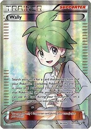 POKEMON Wally (107/108) Xy Roaring Skies Holo