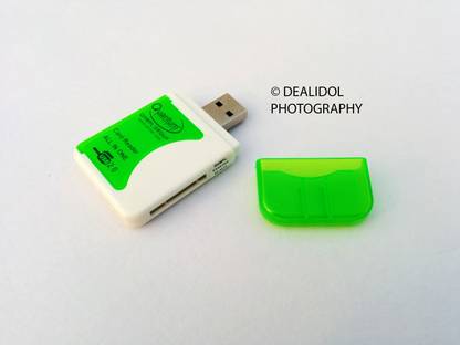 Colorkart Quantum QHMPL QHM5088 Card Reader Supports T-Flash card, MS, MS Pro, Ms Duo, MS Pro Duo, Mini SD, SD, MMC, RS MMC, Micro MS (M2) With High Speed USB 2.0 Card Reader