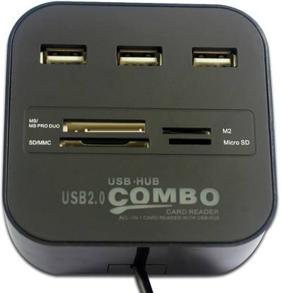 Gadget Guru USB-HUB Combo Card Reader