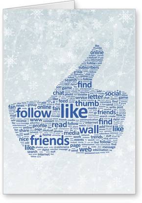Lolprint Fb Like Friendship Day Greeting Card