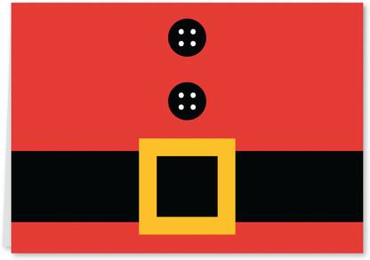 Flutterpost Christmas 'Santa Claus' Greeting Card