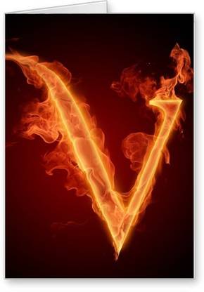 Lolprint V Alphabet Letter Name Greeting Card Price In India Buy Lolprint V Alphabet Letter Name Greeting Card Online At Flipkart Com