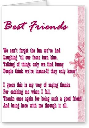 Lolprint Best Friends Friendship Day Greeting Card