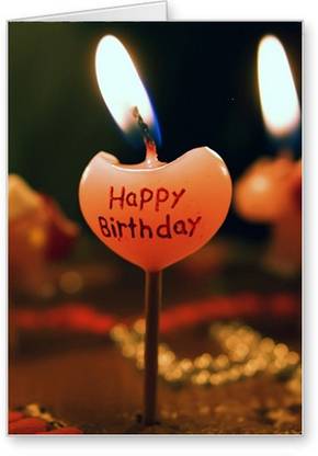 लॉलप्रिंट Happy Birthday ग्रीटिंग कार्ड