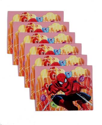 FUNCART Spiderman Invitation Card