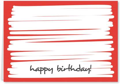 Flutterpost Birthday 'Scratch Card' Greeting Card