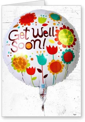 Lolprint Get Well Soon Greeting Card