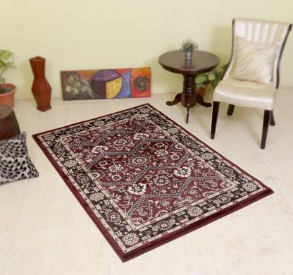 Galicha 2 ft  X 5 ft PP (Polypropylene) Carpet