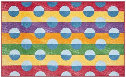Spaces by Welspun Multicolor PP (Polypropylene) Carpet