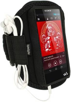 Igadgitz Arm Band Case for Sony Walkman NWZ-F886 NWZ-F887 F-Series Video MP3 Player