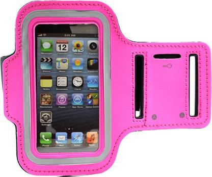 SEC Arm Band Case for IPHONE 6,6 PLUS,7,7 PLUS,REDMI NOTE 4,VIVO V5,OPPO F1S,OPPO F1 PLUS AND ALL 5.5INCK MOBILE(PINK)