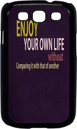 Magic Cases Back Cover for SAMSUNG Galaxy S3 Enjoy Your Life for Samsung galaxy S3 case