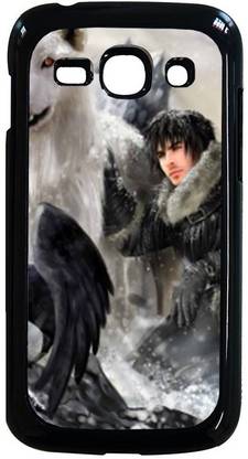 Magic Cases Back Cover for Samsung Galaxy S3 Design of the song of ice and fire game of thrones jon snow ghost direwolf stark clan