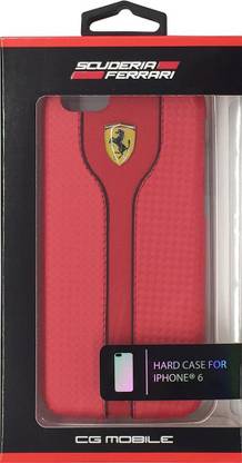 Ferrari Back Cover for Apple iPhone 6