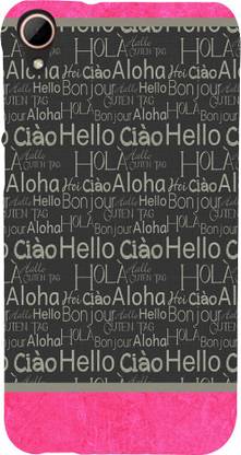 99Sublimation Back Cover for HTC Desire 828, HTC Desire 828 G Plus, HTC Desire 828G+, HTC Desire 828 Dual SIM, HTC Desire 828S, HTC Desire 828Q HTC828 Hello Ciao Design 3D D2116