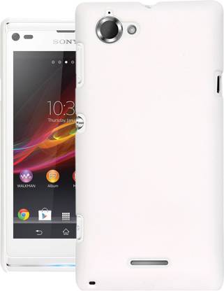 Cubix Back Cover for Sony Xperia L S36H SC CUBIX-HC047-WHT-XPERIA-L-C2105