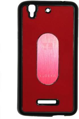Coverage Back Cover for Micromax Yu Yureka 5510 Coverage Silicone Back Cover for Micromax Yu Yureka 5510 - Red