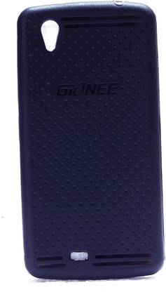 CASE CREATION Back Cover for Gionee Ctrl V4S Ultra Thin Perfect Fitting Dotted Premium Imported High quality 0.3mm Crystal Matte Finish Totu Silicone Transparent Flexible Soft Black Border Corner protection with TPU Slim Back Case Back Cover