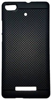 CASE CREATION Back Cover for Gionee Gpad G4 Ultra Thin Perfect Fitting Dotted Premium Imported High quality 0.3mm Crystal Matte Finish Totu Silicone Transparent Flexible Soft Black Border Corner protection with TPU Slim Back Case Back Cover