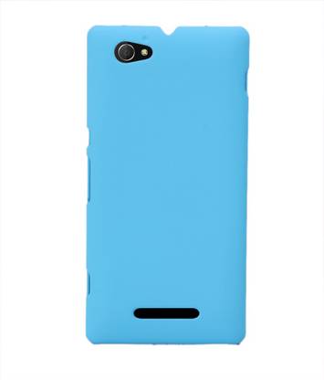 Coverage Back Cover for Sony Xperia M Coverage Back Case for Sony Xperia M -Sky Blue