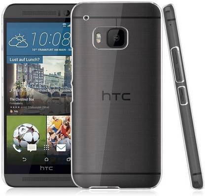 CASE CREATION Back Cover for HTC One M9, HTC One M9 Plus Crystal Clear Fully Totu Transparent Slim