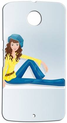 Pick Style Back Cover for Google Nexus 6