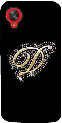 99Sublimation Back Cover for LG Google Nexus 5, LG Nexus 5 Nexus5 Bling Alphabet D 3D D1589