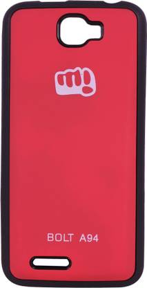 Nextcase Back Cover for Micromax Canvas Mad A94 Nextcase Hardsilicon Back Case Cover For Micromax Canvas Mad A94 (Red)