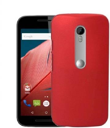 Coverage Back Cover for Motorola Moto X Play Coverage Plastic Back Cover For Motorola Moto X Play - Red
