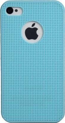 Xelcoy Back Cover for Apple iPhone 4s, Apple iPhone 4 Soft Grid Case For iPhone 4 4s Slyblue