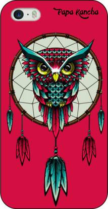 Papa Kancha Back Cover for Apple iPhone 5s Orange Owl