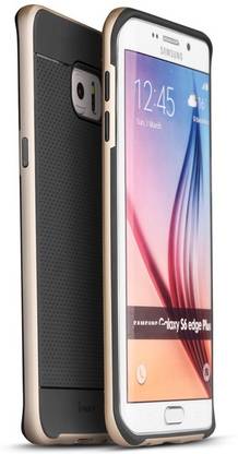 IPAKY Back Cover for SAMSUNG Galaxy S6 Edge Royal Series
