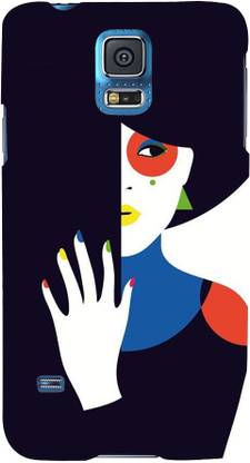 EPICCASE Back Cover for Samsung Galaxy S5 Mini G800F GalaxyS5mini intriguing lady 3D D3014