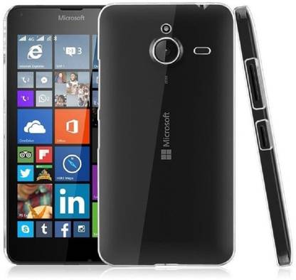 CASE CREATION Back Cover for Microsoft Lumia 640 XL LTE, Nokia Lumia 640XL Dual SIM Crystal Clear Fully Totu Transparent Slim
