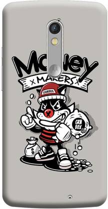 Case It Up Back Cover for Moto X Force 3D Matte Finishing Back Cover