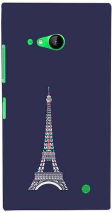 99Sublimation Back Cover for Nokia Lumia 730 Lumia730 Eiffel Tower 3D D11648